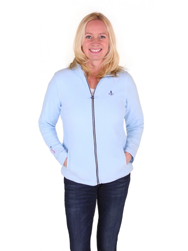 Fleece vest dames lichtblauw kopen Outdoorkleding Bjornson 29 95