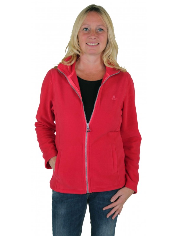 Rood fleece vest dames store