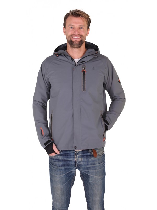 Bjornson Zomerjas Heren Grijs - Jeppe