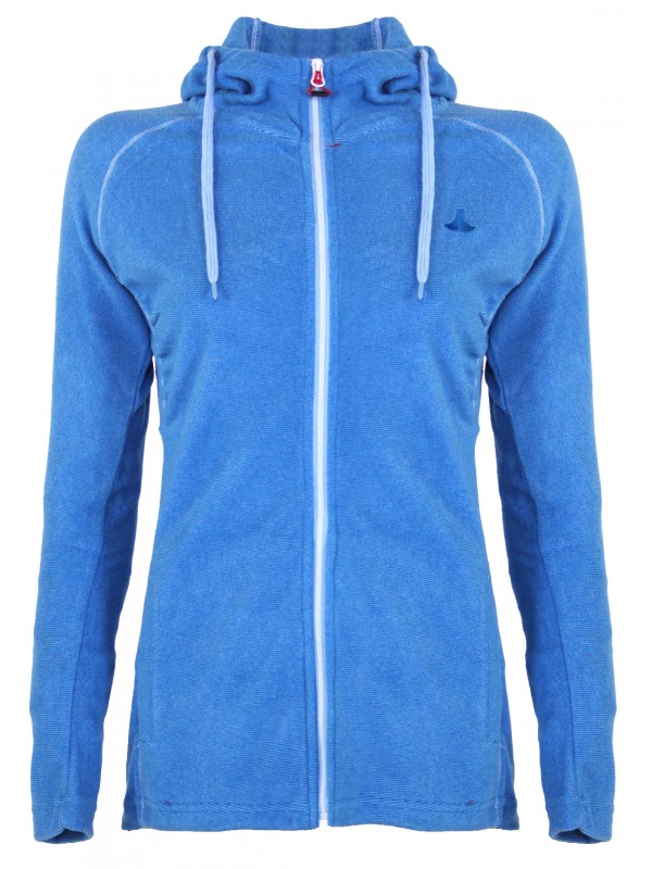 brandstof Editor half acht Capuchon vest dames blauw kopen? - Bjornson.nl - €24,95