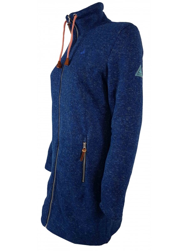 Fleece vest lang sales dames