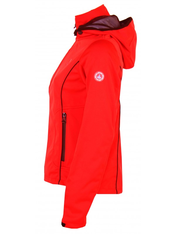 Softshell Jas - Dames - Rood - Bjornson - Maja