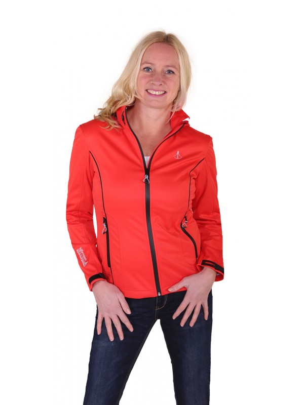 Merchandising fantoom Caroline Softshell jas dames rood kopen? - Bjornson.nl - €49,95