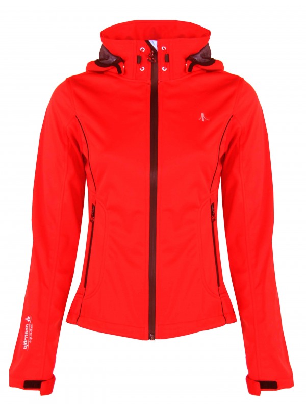 Merchandising fantoom Caroline Softshell jas dames rood kopen? - Bjornson.nl - €49,95