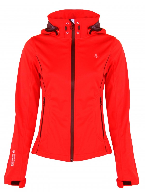 Softshell jas dames rood kopen? Bjornson.nl - €49,95