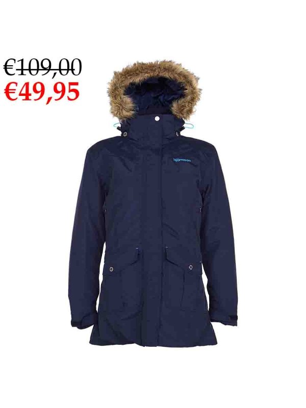 blad Diversen navigatie Winterjas dames parka donkerlauw kopen? - Bjornson.nl - €49,95