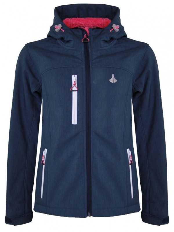 rustig aan Kauwgom Voorbeeld Softshell jas winter meisjes blauw kopen? - Bjornson.nl - €25,00