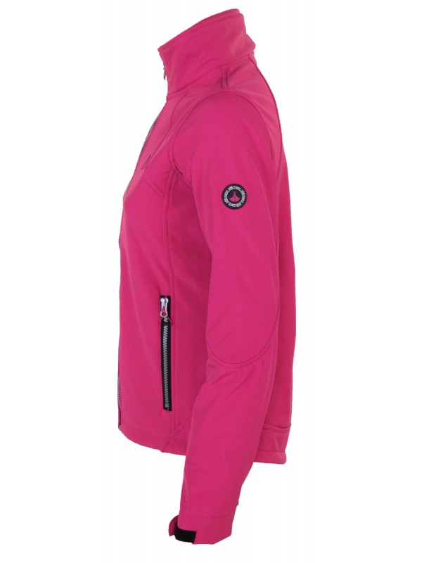 SOFTSHELL JAS DAMES grote maat (46, 48, 50, 52, 54, 56) roze Mona 2