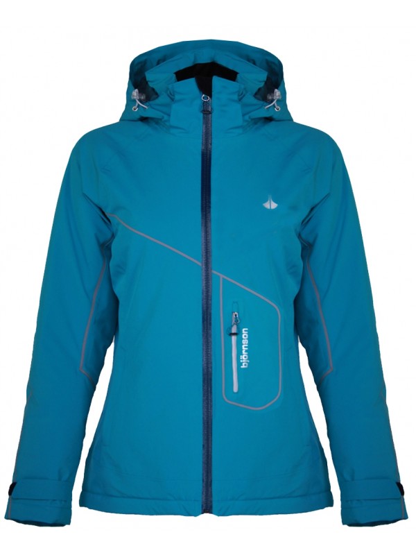 Eerste voorkant ding Ski-jas dames blauw kopen? Bjornson.nl - €49,95