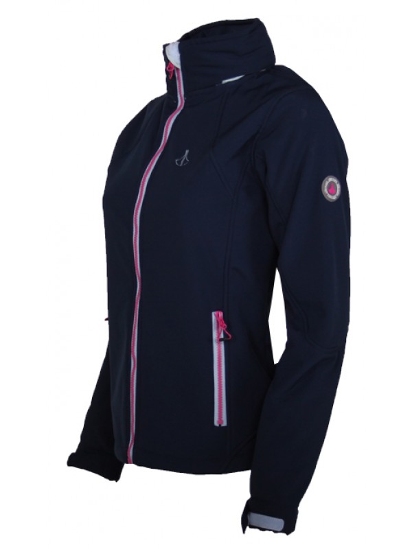 Praktisch toilet tapijt Softshell jas winter dames donkerblauw kopen? - Bjornson.nl - €39,95