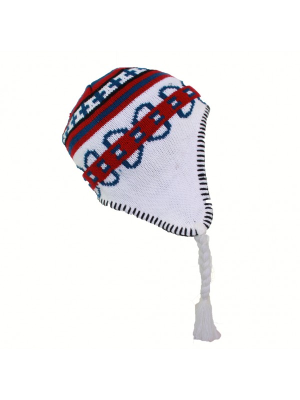 NOORSE MUTS OORFLAPPEN HEREN wit - Norsk