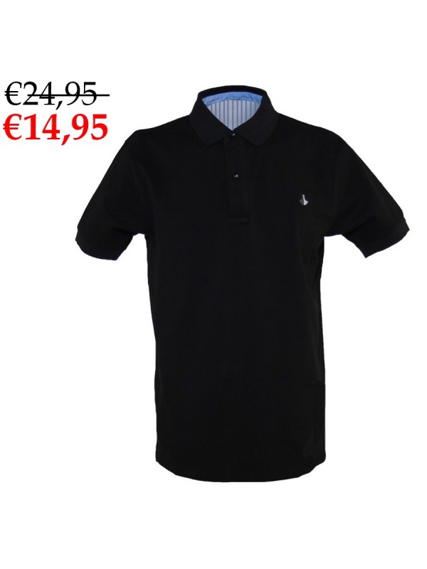 dak Of anders hop Polo shirt heren zwart kopen? - Bjornson.nl - €14,95