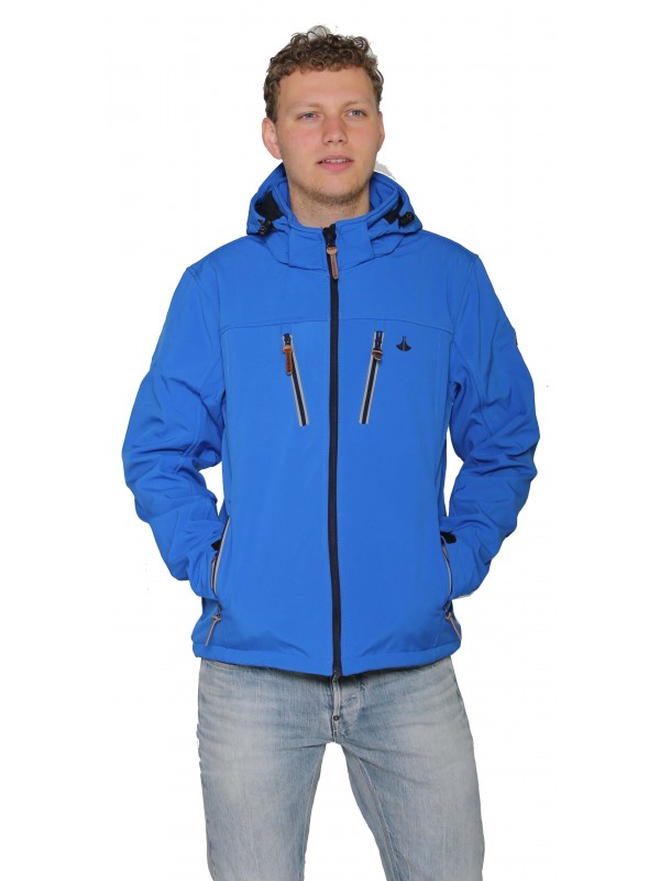 medeleerling Wakker worden Uitschakelen Softshell jas heren blauw kopen? - Bjornson.nl - €69,95