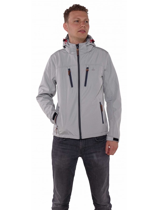 Fascineren Zeep schuif Softshell jas heren grijs kopen? - Bjornson.nl - €69,95