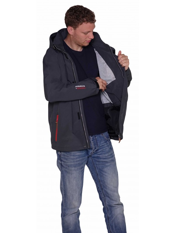 Regenjas heren grijs kopen Bjornson 59 95