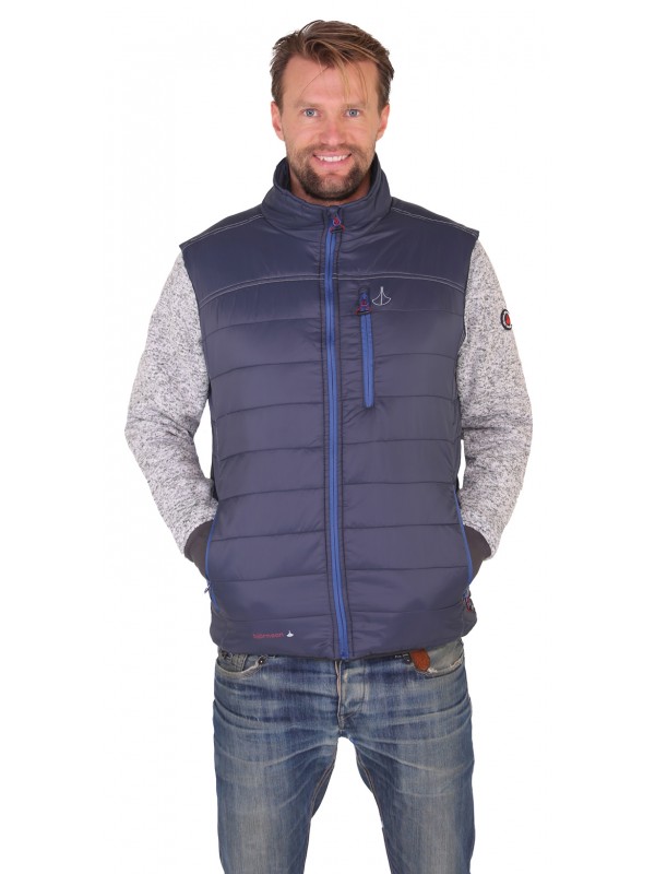 BODYWARMER HEREN Donkerblauw - Sean