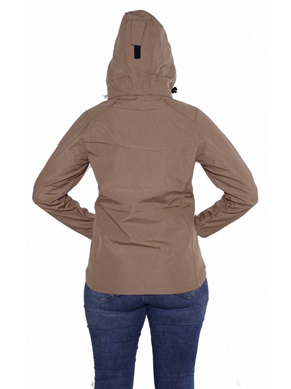 SOFTSHELL JAS DAMES taupe - Silje