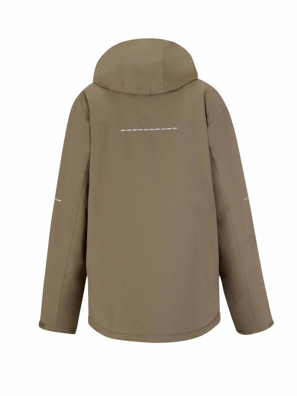 BJØRNSON Regenjas / Winterjas Heren - Waterdicht - Taupe