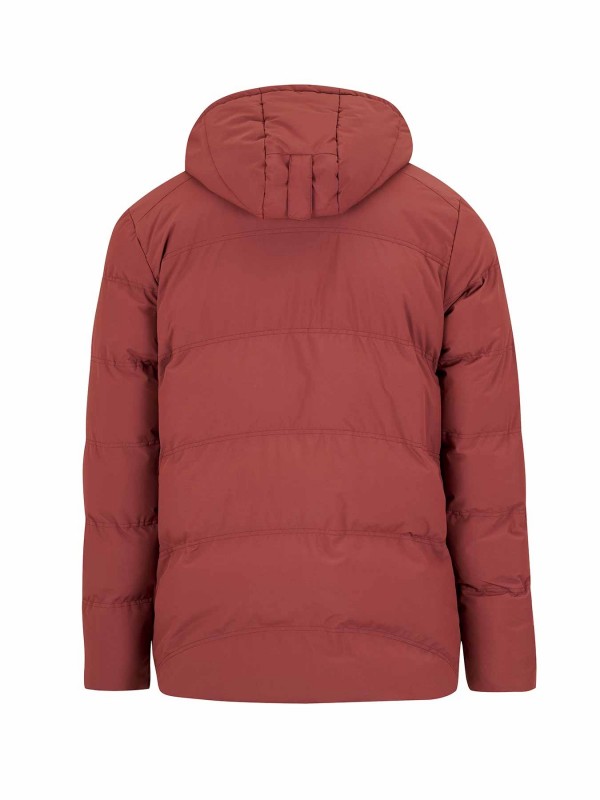 BJØRNSON Regenjas / Winterjas Winddicht Waterdicht Heren Rood-Bruin Boje