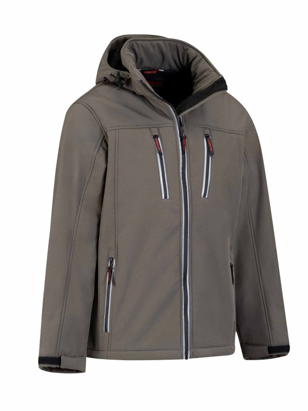 STØRVIK Softshell Winter Werkjas Olijfgroen - CLIVE 