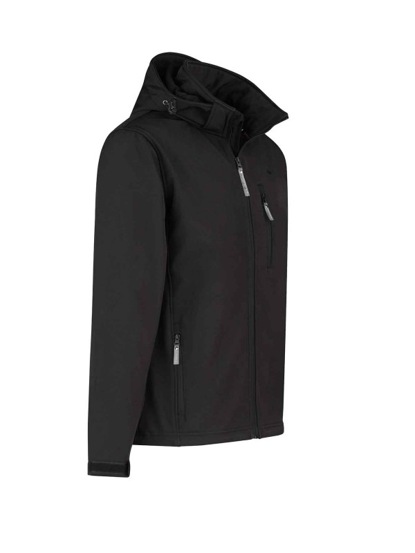 4 Seizoenen Softshell Jas Winddicht Heren Zwart - S-4XL - DAG