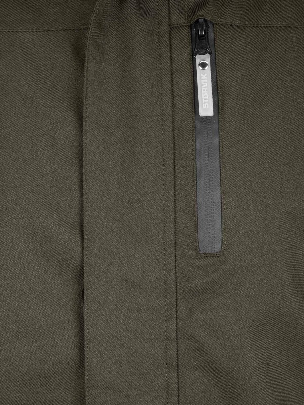 Regen- Werkjas - Olijfgroen - Storvik - Dirk