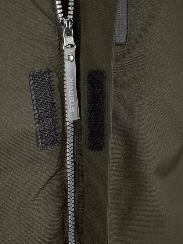 Regen- Werkjas - Olijfgroen - Storvik - Dirk