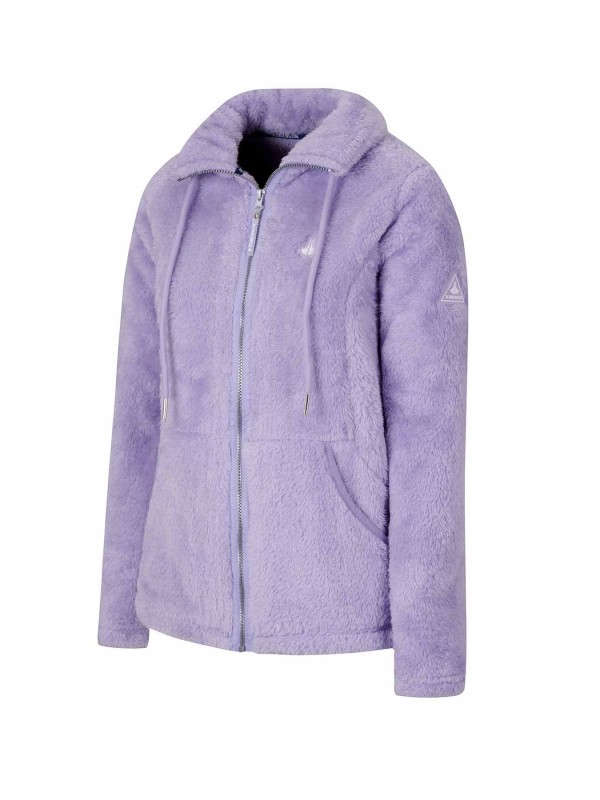 Coral fleece vest lila dames kopen Bjornson 34 95
