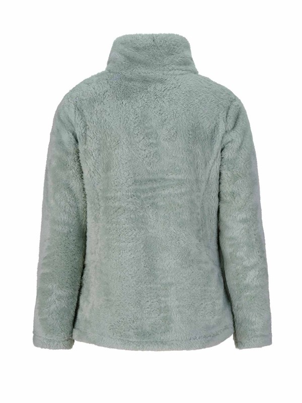 BJØRNSON Elin Coral Fleece Vest Dames 4 seizoenen - Zacht - Lichtgroen