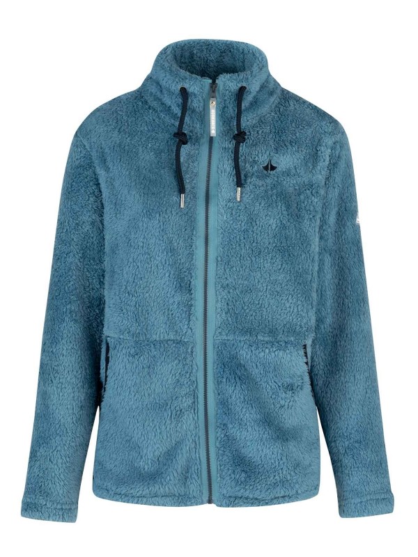Coral fleece vest olijfgroen dames kopen Bjornson 29 95
