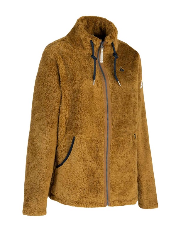 BJØRNSON Coral Fleece Vest Dames Zacht / 4 seizoenen Tapanade- 36-56 - ELIN