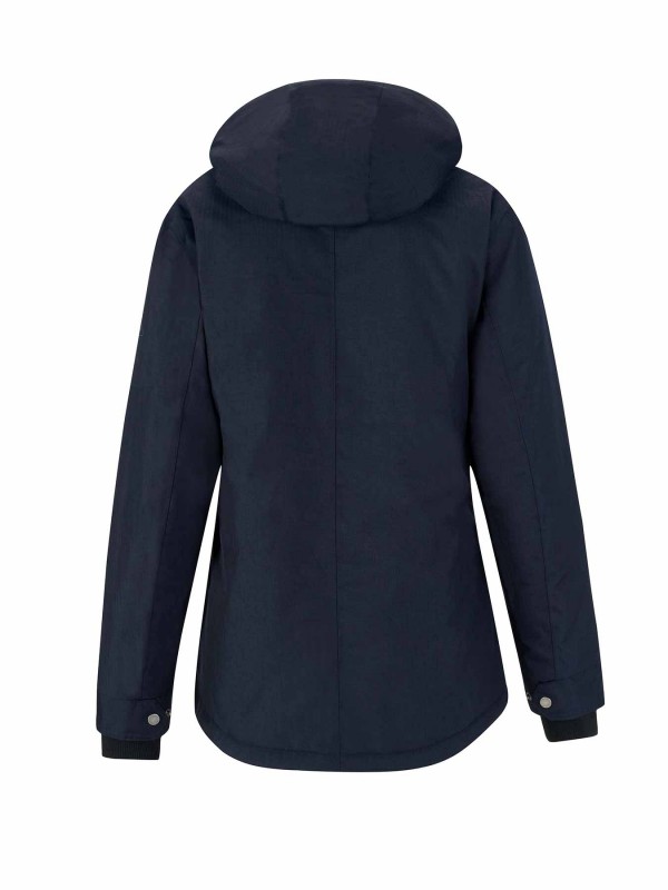 BJØRNSON Ester Regenjas / Winterjas Waterdicht Dames - Donkerblauw