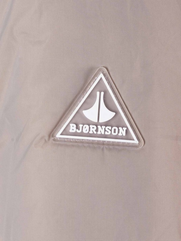 BJØRNSON Parka Winterjas Dames Warm gewatteerd Beige - FIA