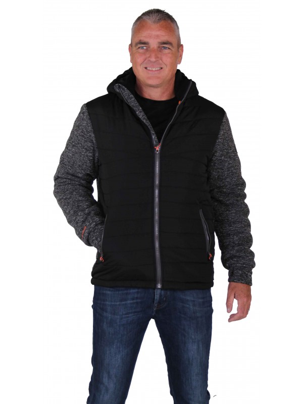 Vest winddicht heren zwart kopen Bjornson 49 95