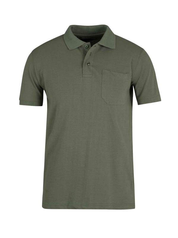 Heren polo met zakje deals