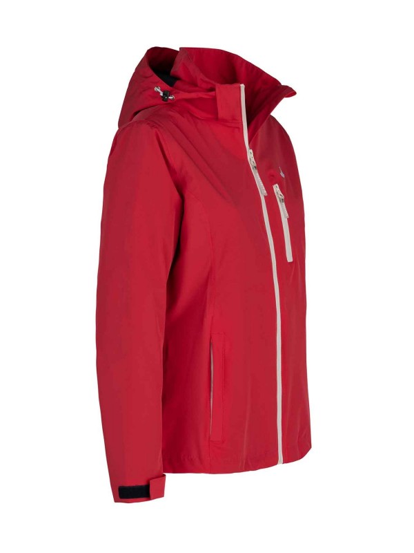 BJØRNSON Regenjas Zomerjas Dames Waterdicht Raspberry Rood - 36-56 - Iduna