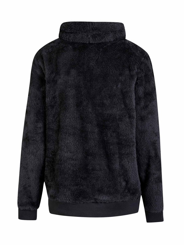 BJØRNSON Ilmi Coral Fleece Trui Pullover Dames - Zwart