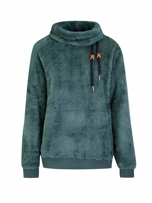 Groene fleece trui sale