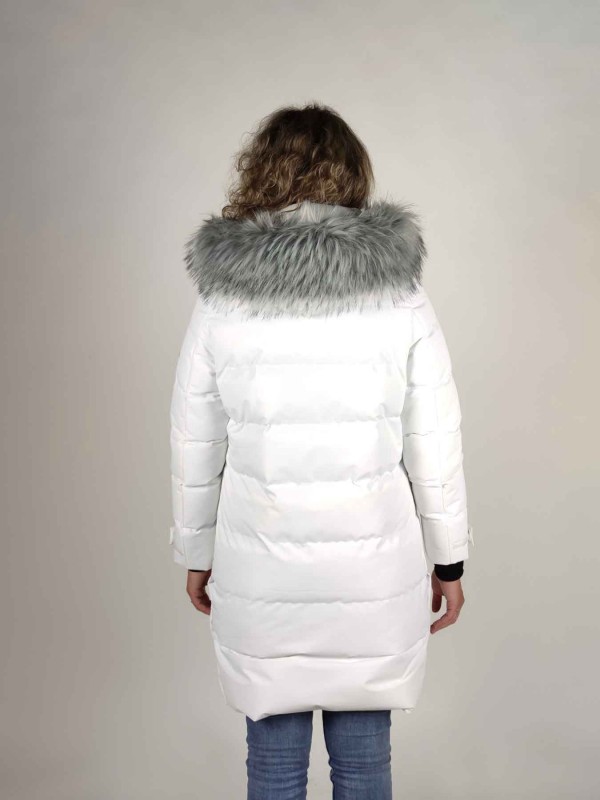 auteur Aanstellen geleidelijk Winterjas dames wit kopen? - Bjornson.nl - €99,95