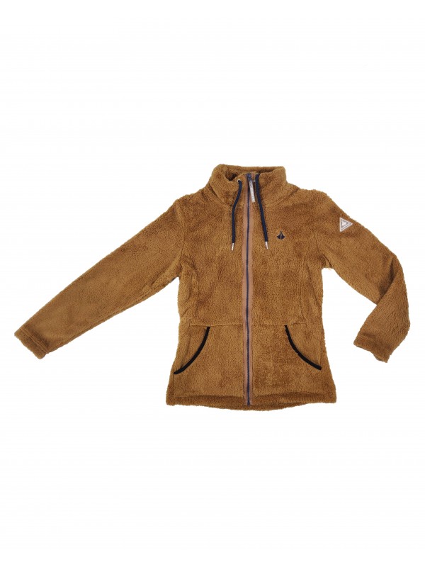BJØRNSON Fleece Vest Super Soft Dames Terracotta - Elin