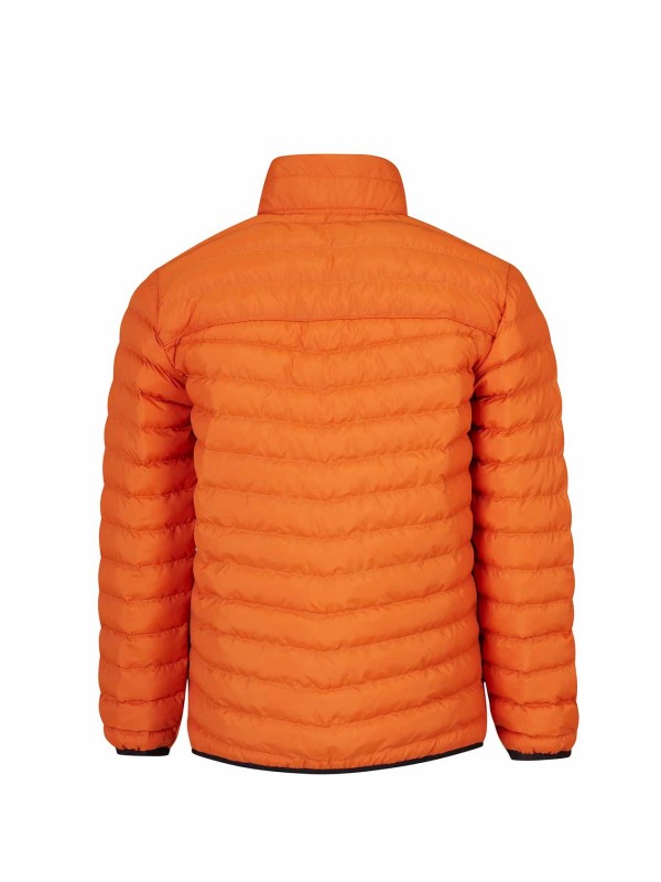 BJØRNSON Stepjack Zomerjas Heren Donkeroranje - Winddicht - Padded - JEPPE
