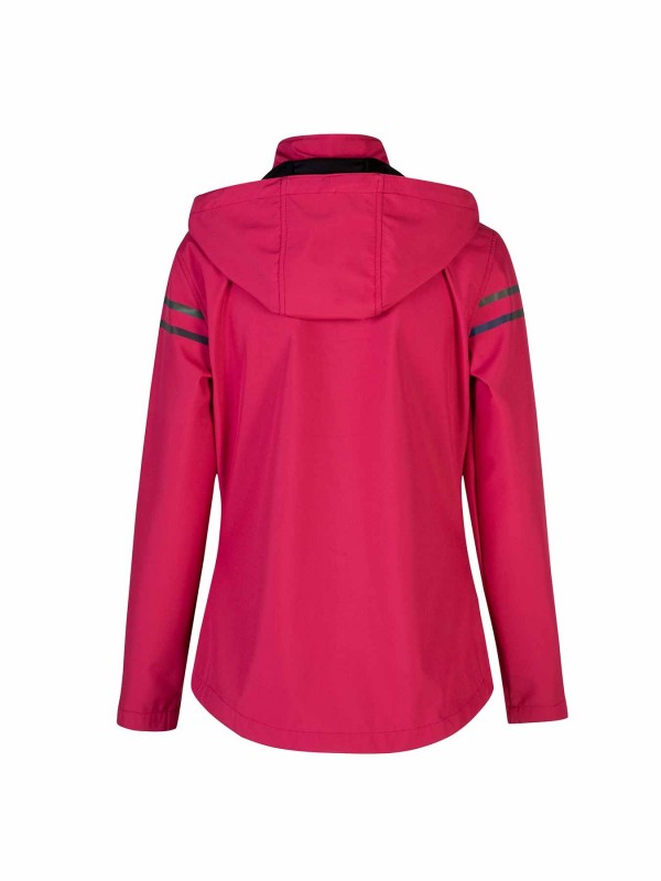 BJØRNSON Softshell Zomerjas Dames Granita Rood - Winddicht - Ademend - JINTE