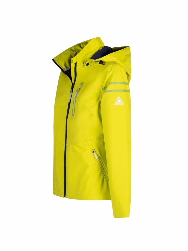 BJØRNSON Softshell Zomerjas Dames Lime Geel - Winddicht - Ademend - JINTE