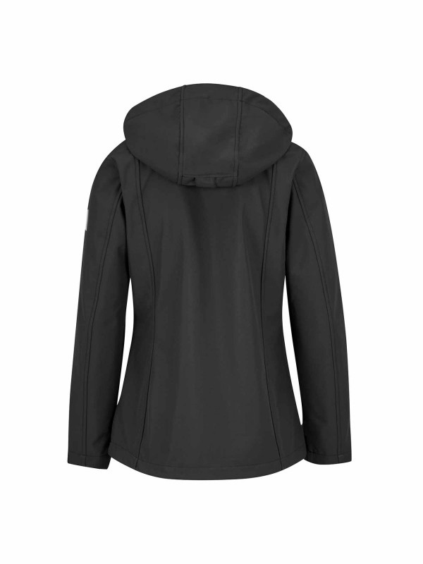 BJØRNSON Softshell Jas 4 seizoenen Dames Zwart - KAISA