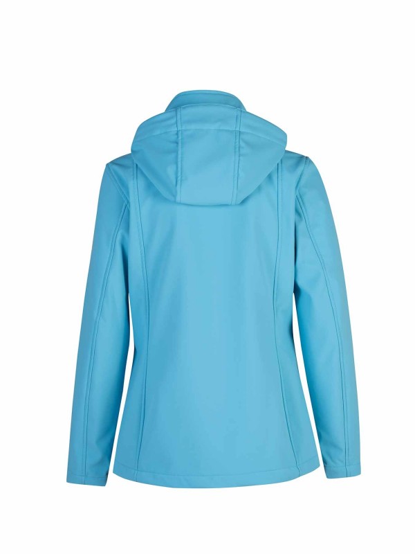 BJØRNSON Softshell Jas 4 seizoenen Dames Lichtblauw - KAISA