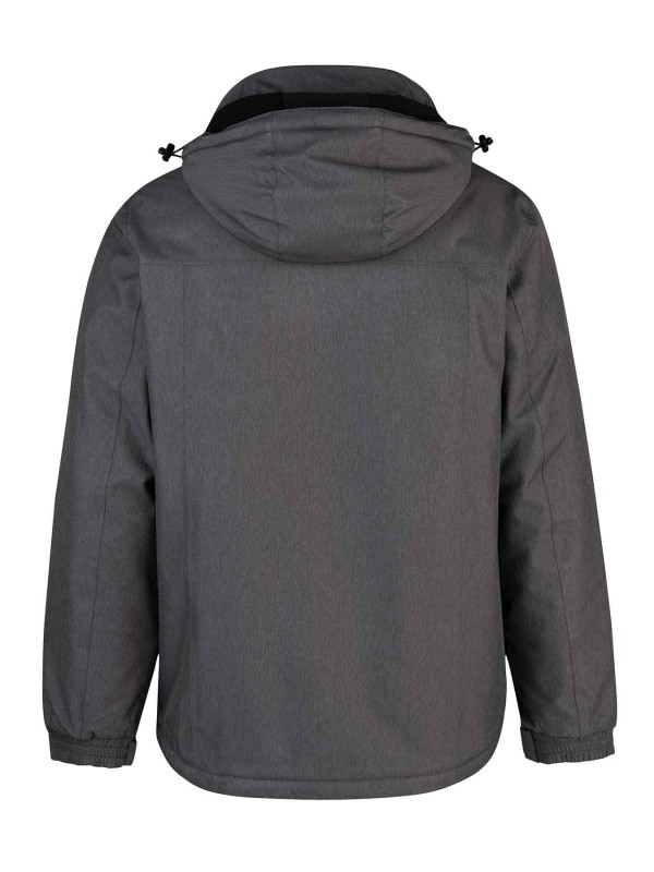 Regenjas / Winterjas Winddicht Waterdicht Heren Antraciet- S-4XL - KICK