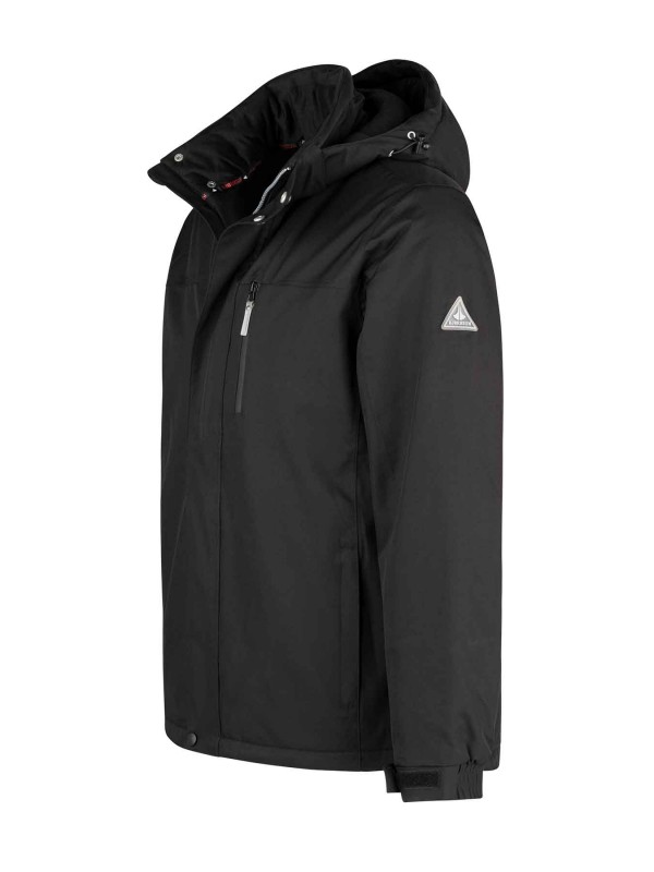 Regenjas / Winterjas Winddicht Waterdicht Heren Zwart- S-4XL - KICK