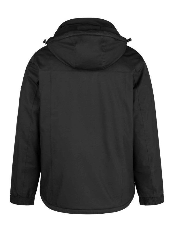 Regenjas / Winterjas Winddicht Waterdicht Heren Zwart- S-4XL - KICK