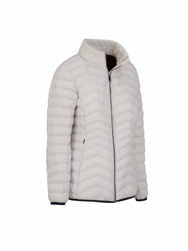 BJØRNSON Stepjack Zomerjas Dames Off-white - Winddicht - LIVA