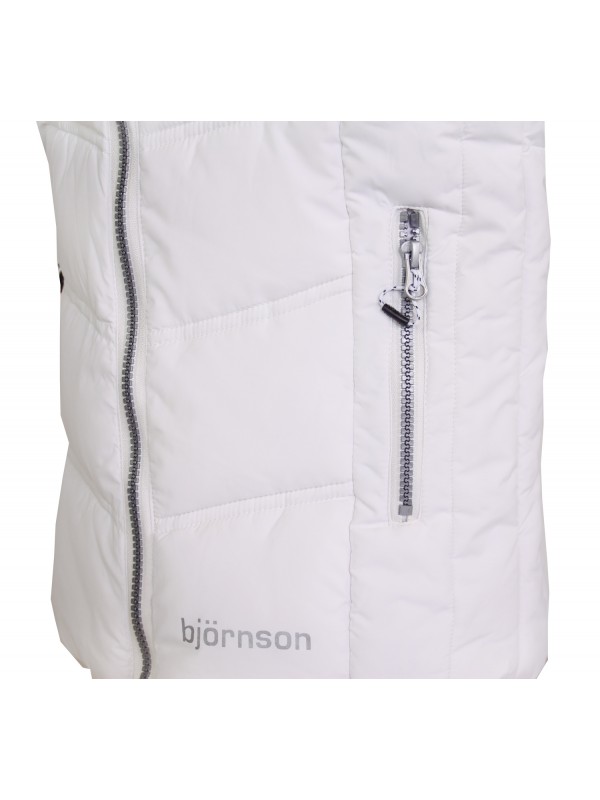 BJØRNSON Bodywarmer Meisjes Wit - Maike